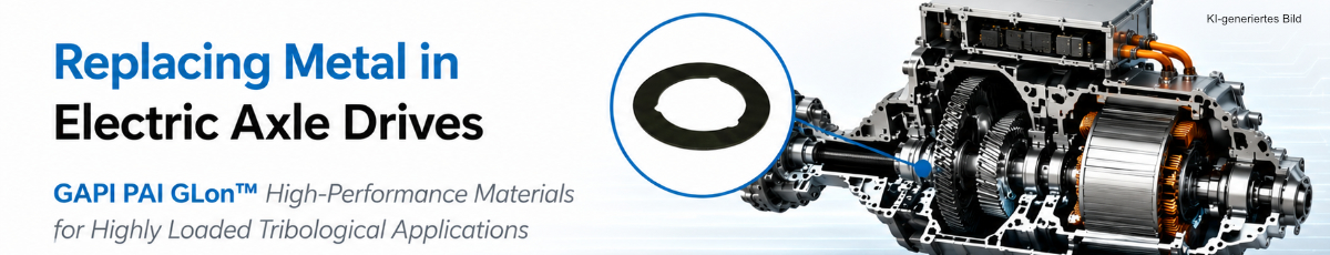 Metal replacement in electric axle drives